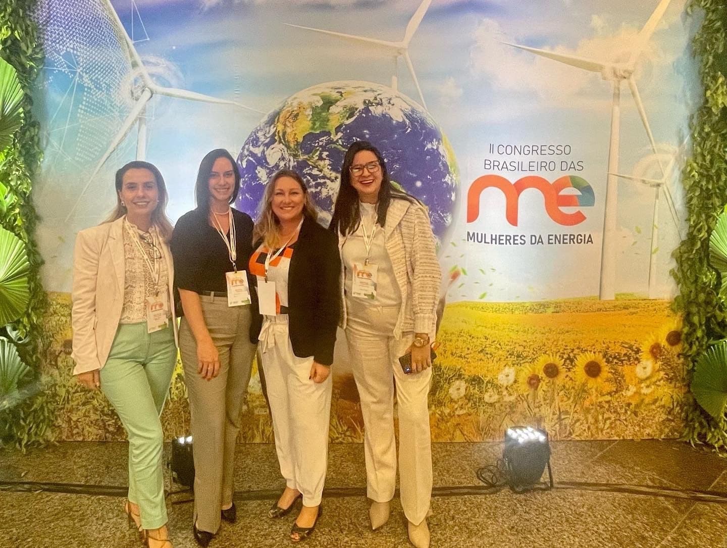 Congresso Mulheres da Energia Debora Celeti e lideres do setor